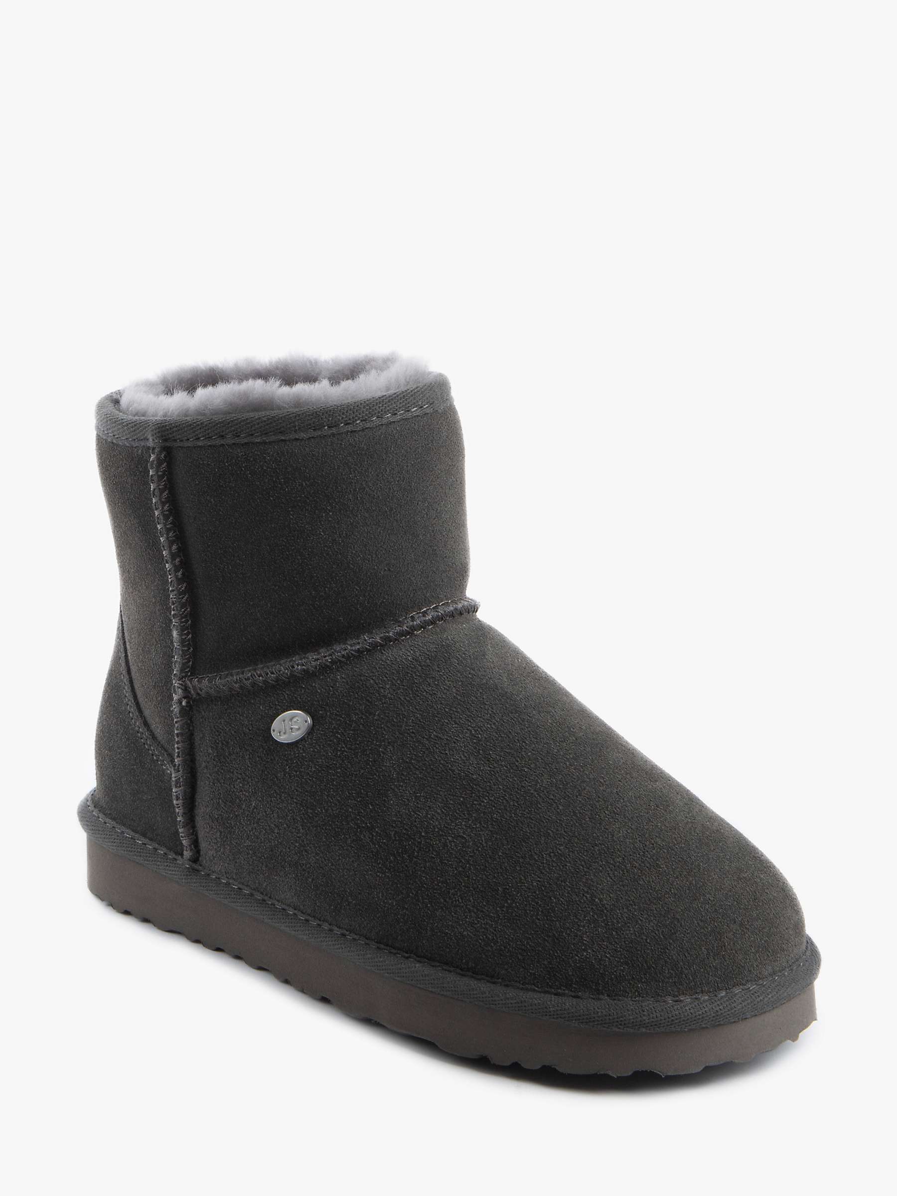 Buy Just Sheepskin Mini Classic Boots, Granite Online at johnlewis.com