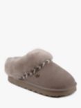 Just Sheepskin Phoebe Mule Slippers, Café Au Lait