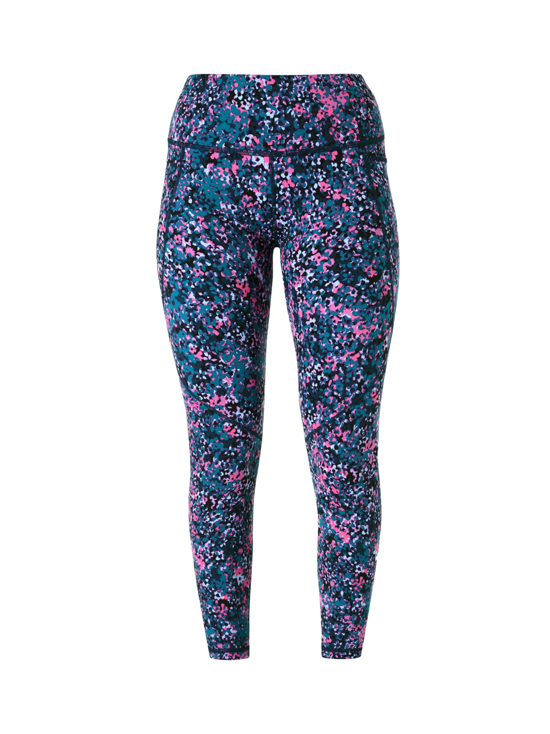 Sweaty Betty Power 7/8 Gym Leggings, Pink Scattered at John Lewis ...