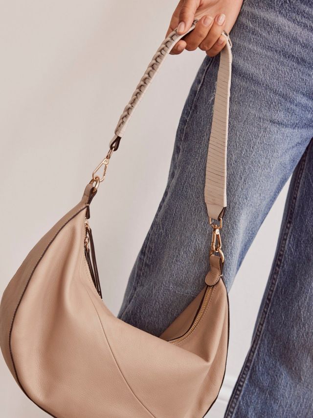 Neutral leather outlet handbags