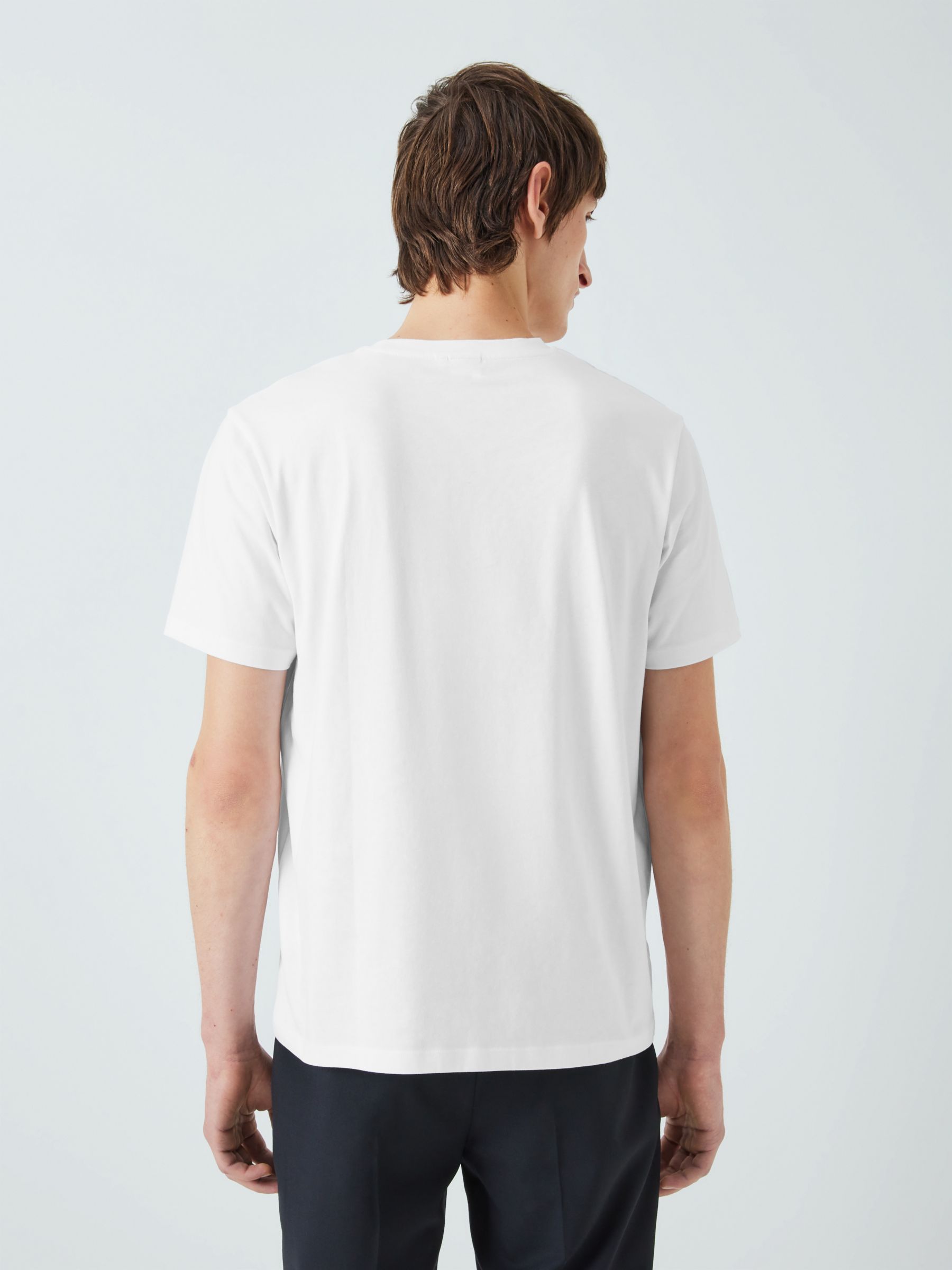 Kin Logo T-Shirt, Bright White at John Lewis & Partners