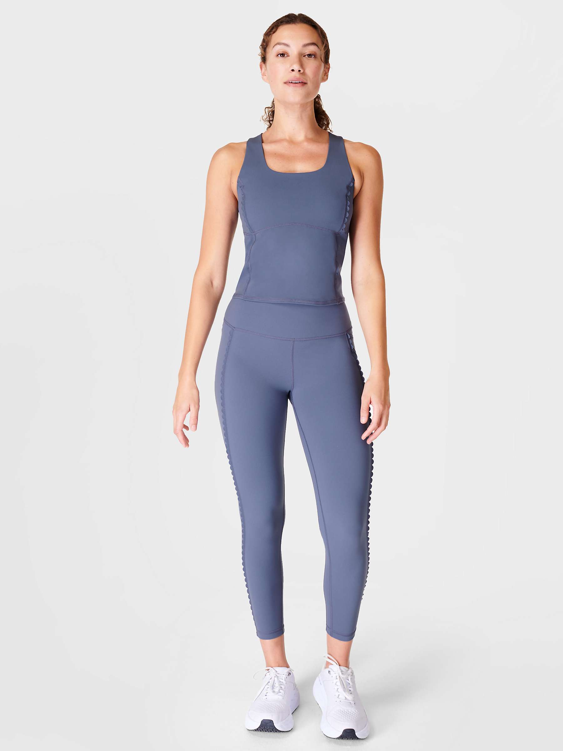 Buy Sweaty Betty Power Scallop Top Online at johnlewis.com