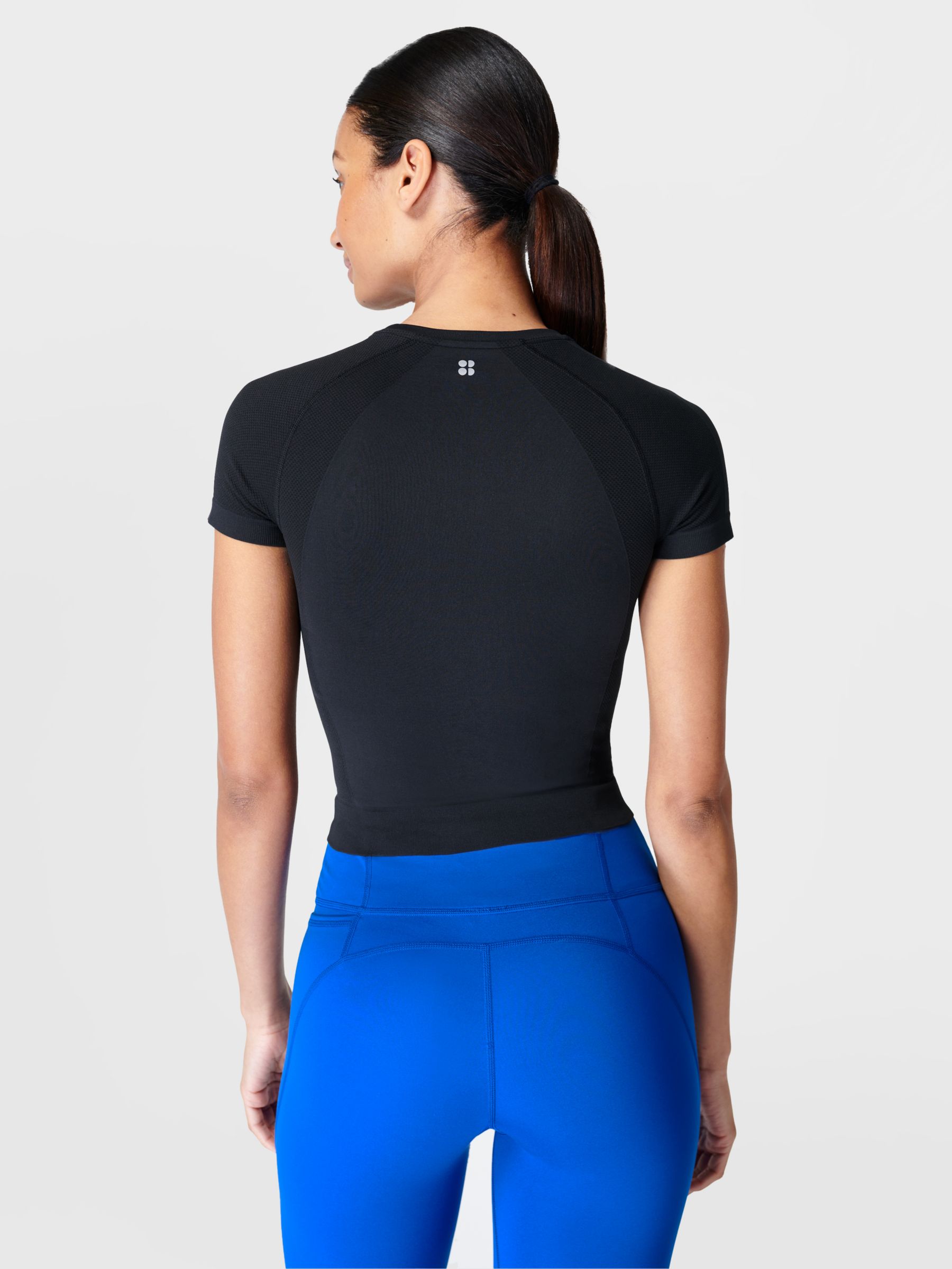 Buy Sweaty Betty Athlete Crop Seamless Workout Top Online at johnlewis.com