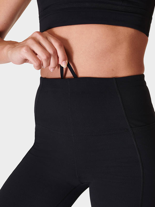 Sweaty Betty Super Soft 30 Flare Yoga Trousers, Urban Grey at John Lewis &  Partners