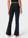 Sweaty Betty Super Soft 32" Flare Yoga Trousers, Black