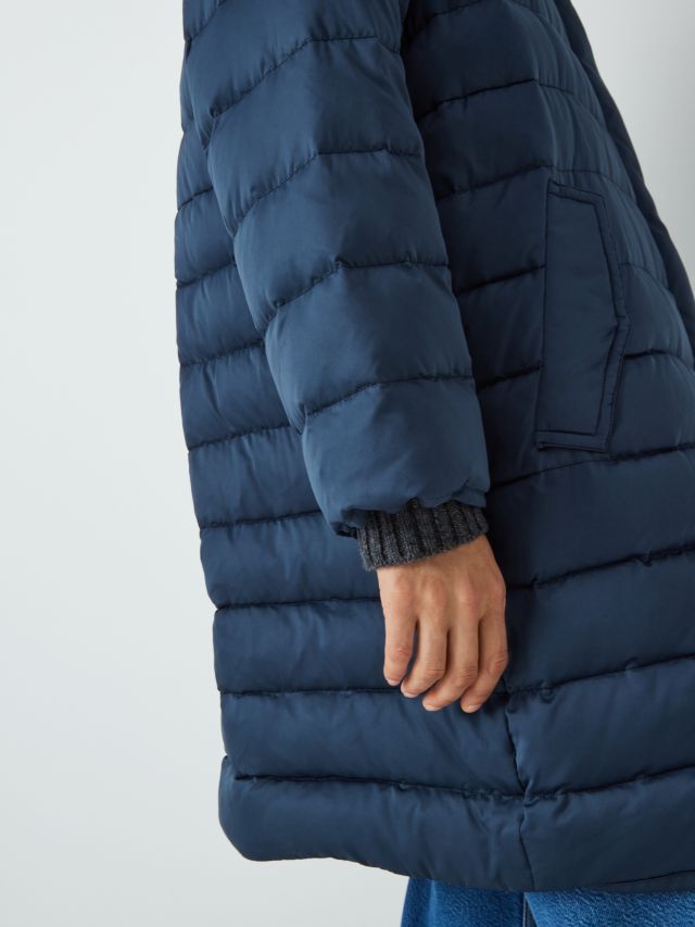 Weekend MaxMara Laude Quilted Coat, China Blue, 6