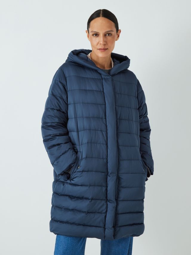 Weekend MaxMara Laude Quilted Coat, China Blue, 6