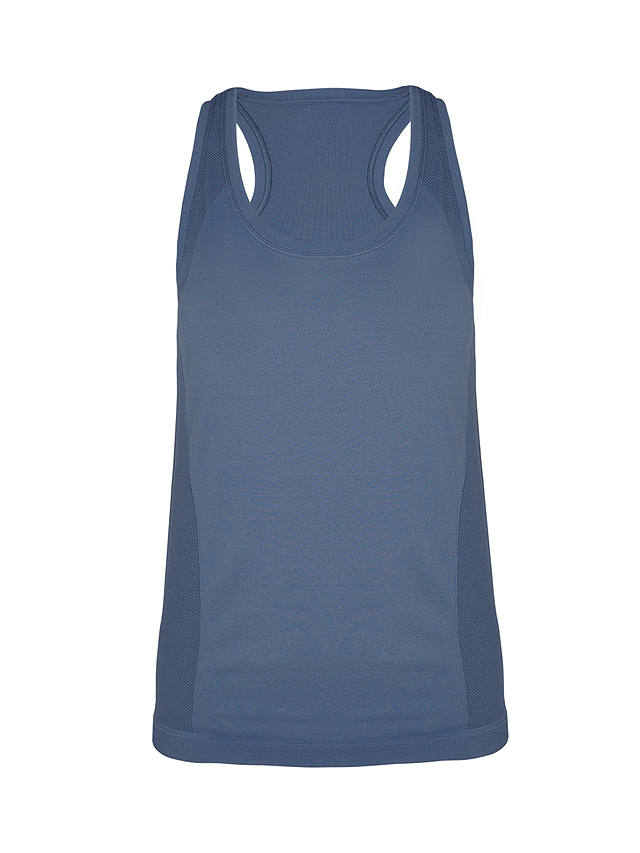 Sweaty Betty Athlete Seamless Gym Vest, Endless Blue