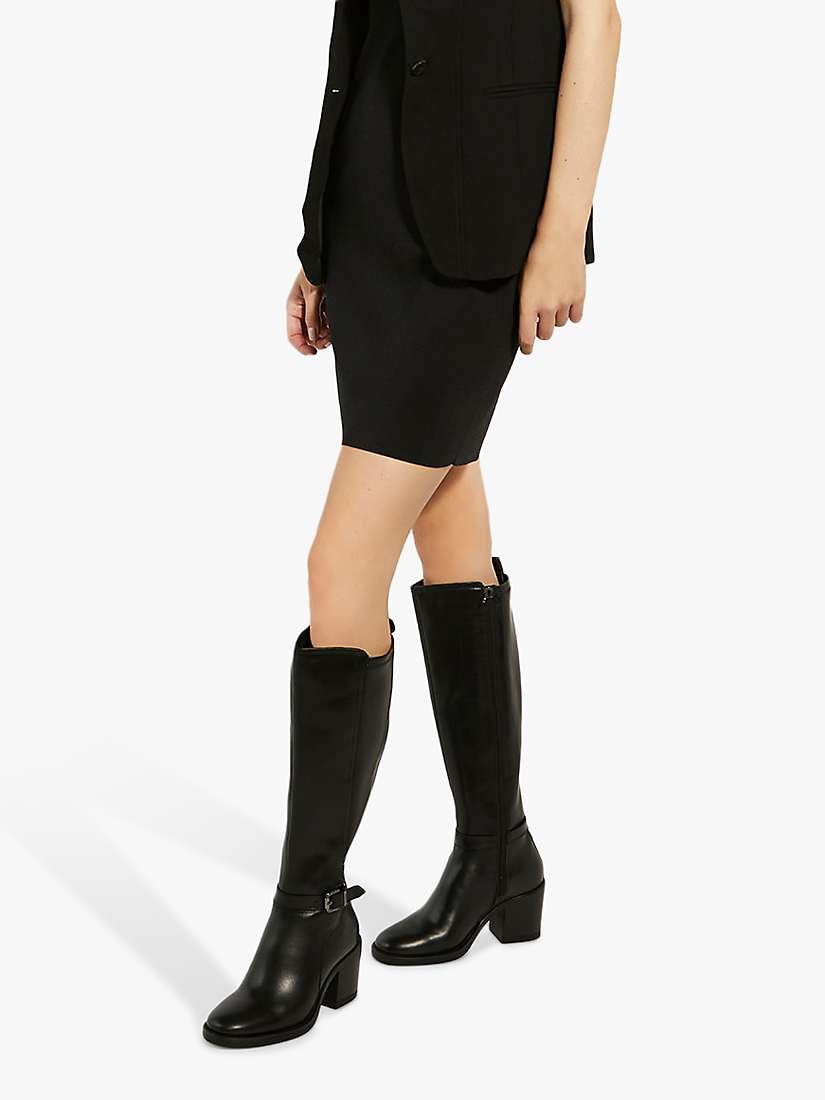Buy Dune Trance Leather Calf Boots Online at johnlewis.com