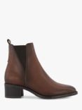 Dune Pouring Suede Chelsea Boots, Brown