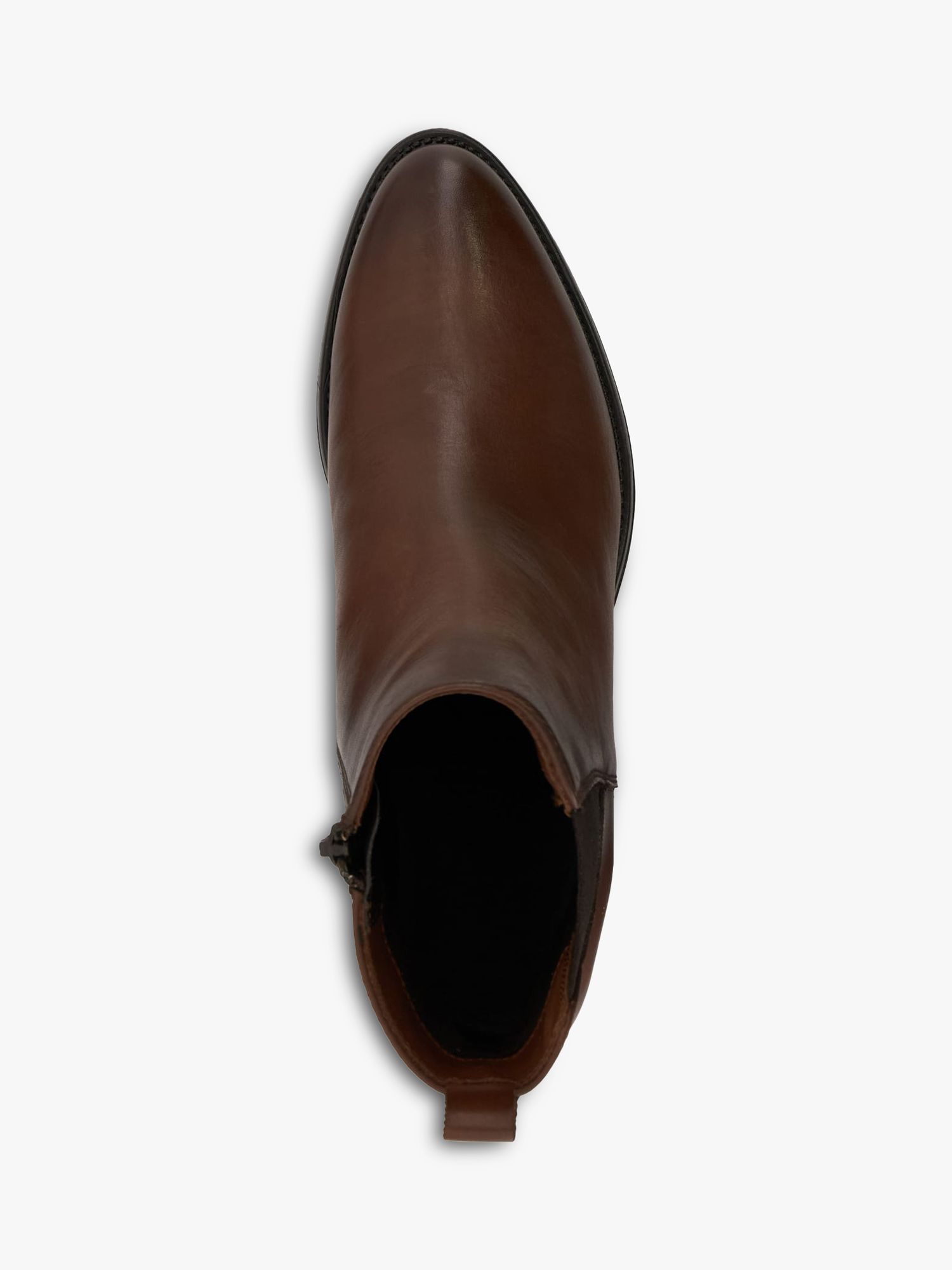 Buy Dune Pouring Suede Chelsea Boots, Brown Online at johnlewis.com