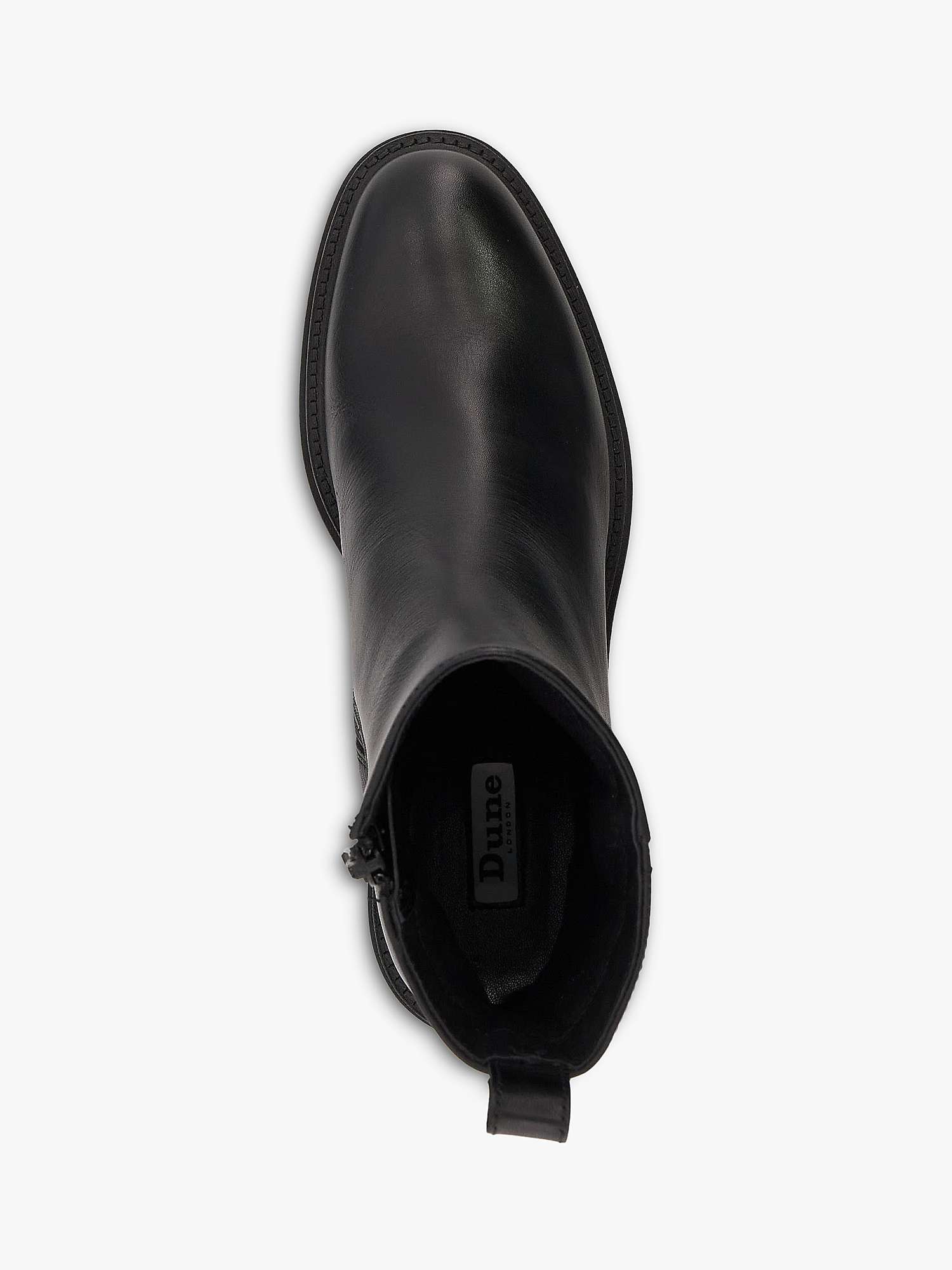 Buy Dune Possessive Leather Ankle Boots Online at johnlewis.com