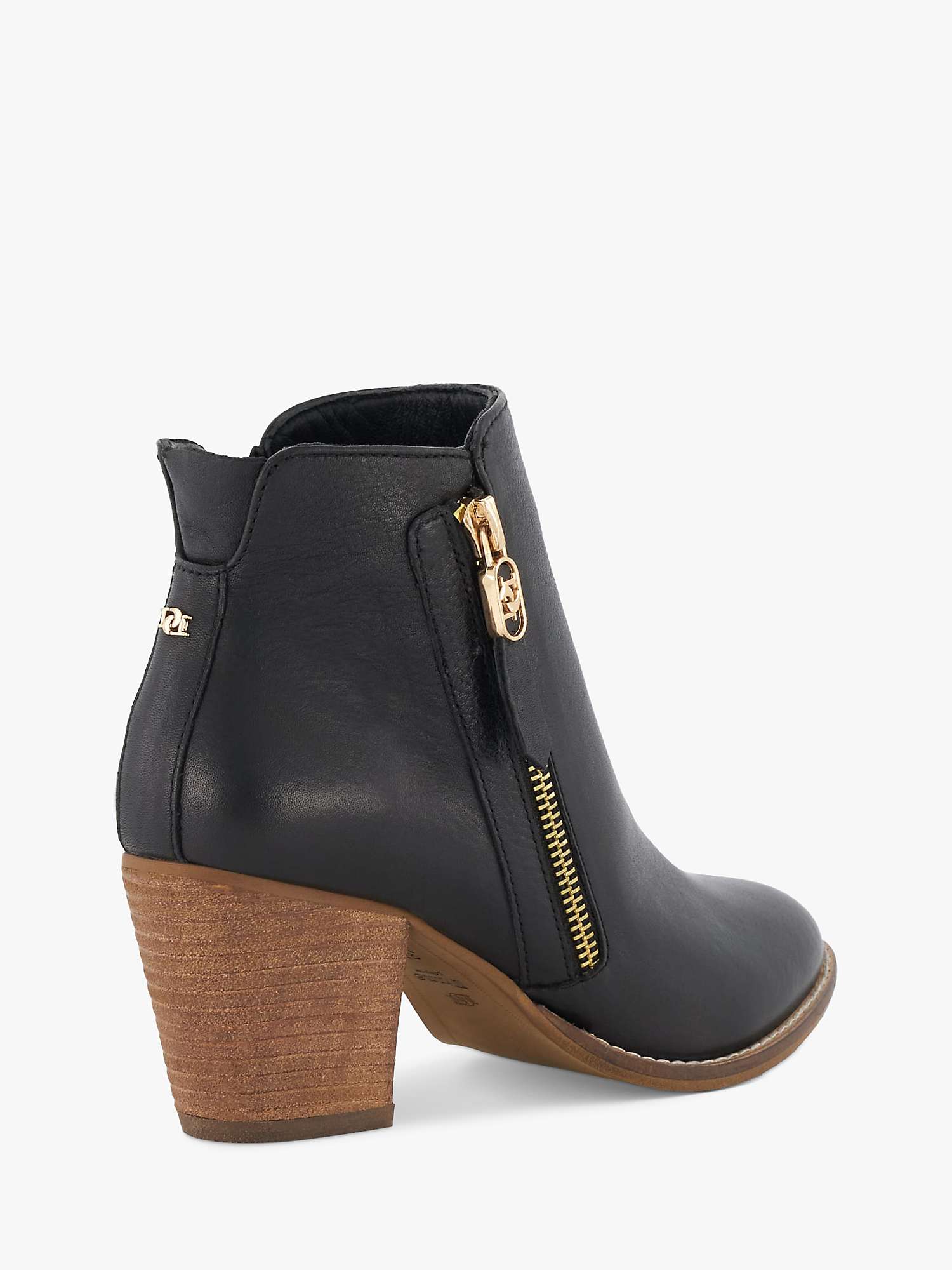 Buy Dune Paicey Leather Ankle Boots Online at johnlewis.com