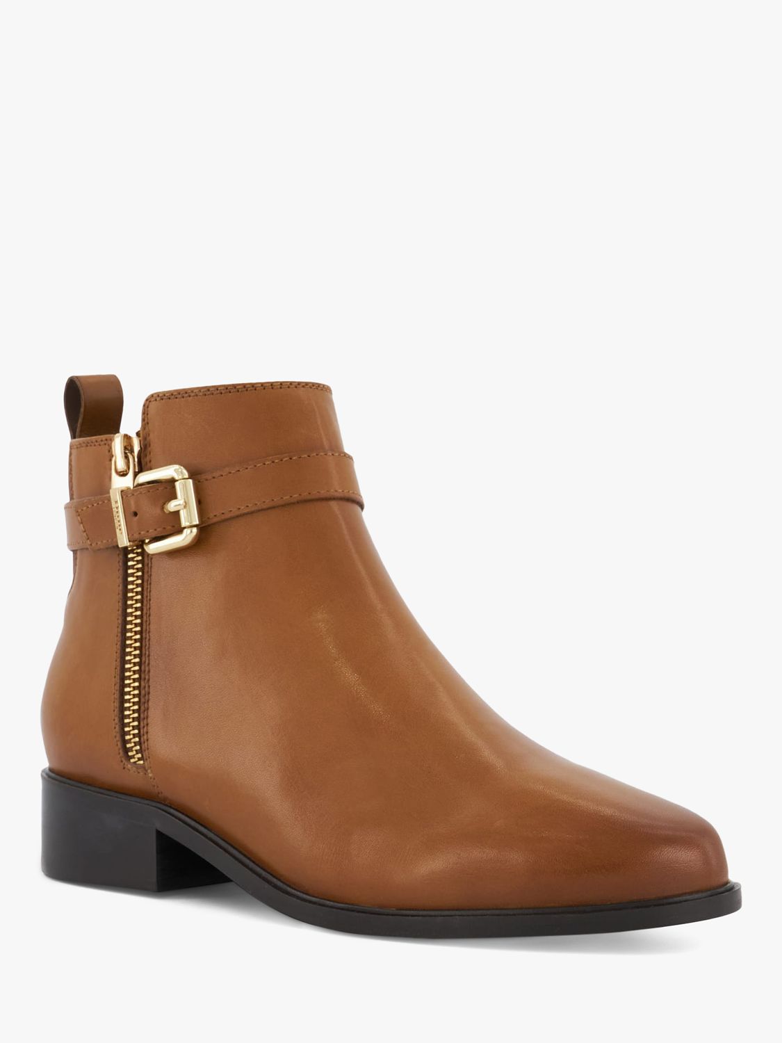 Buy Dune Pepi Leather Ankle Boots Online at johnlewis.com