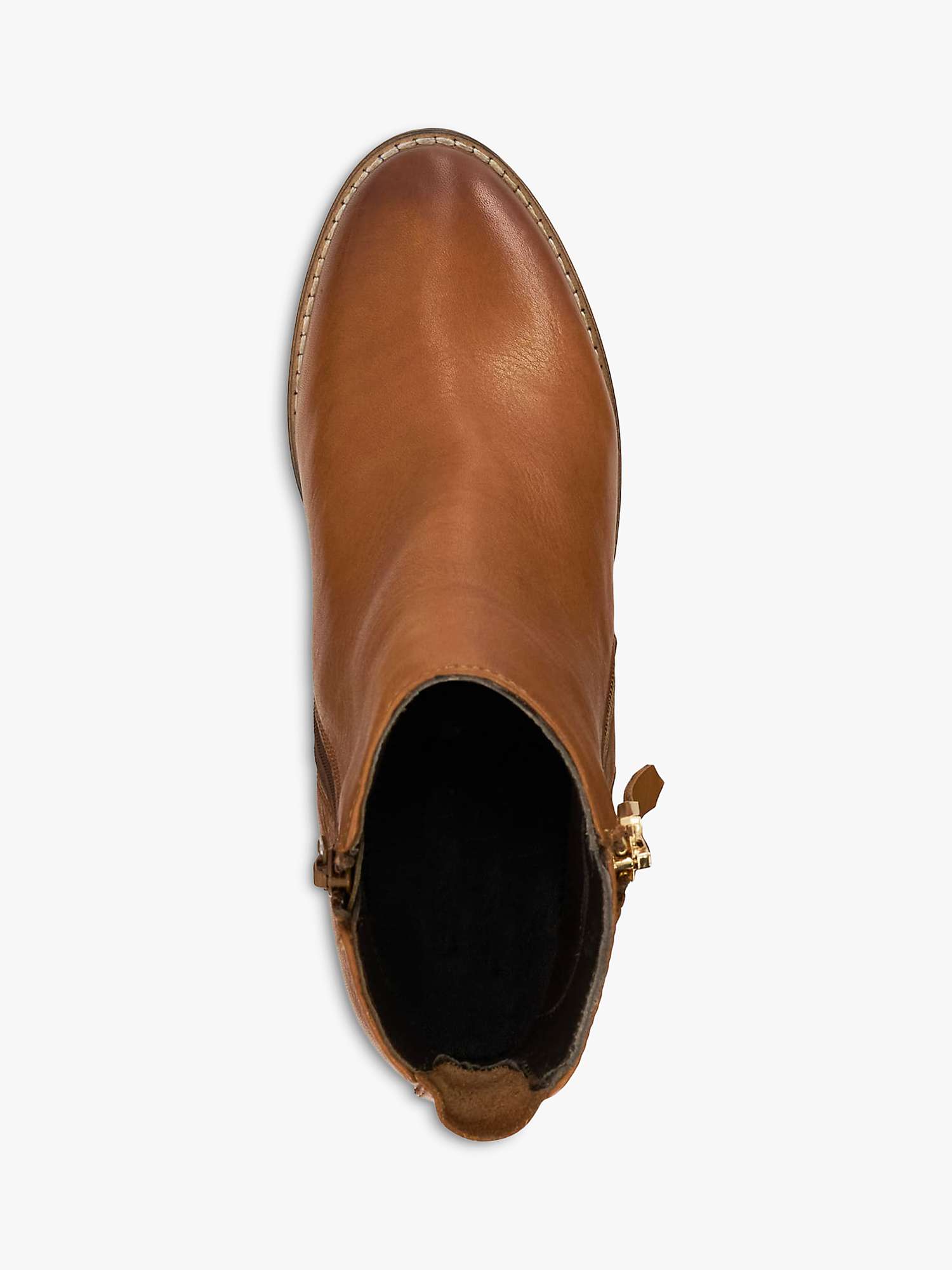 Buy Dune Paicey Leather Ankle Boots Online at johnlewis.com
