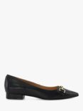 Dune Haydenne Pointed Toe Flats, Black