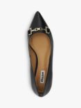 Dune Haydenne Pointed Toe Flats, Black