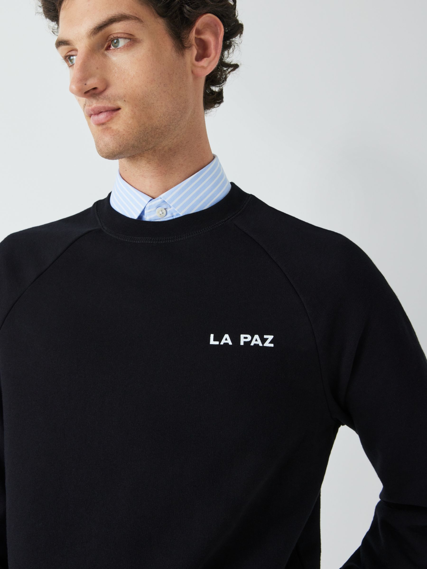 La Paz Cunha 3 Cotton Sweatshirt, Navy, XL