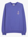 La Paz Cunha 2 Anchor Cotton Sweatshirt, Purple