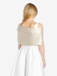 Adrianna Papell Pull Through Wrap, Champagne