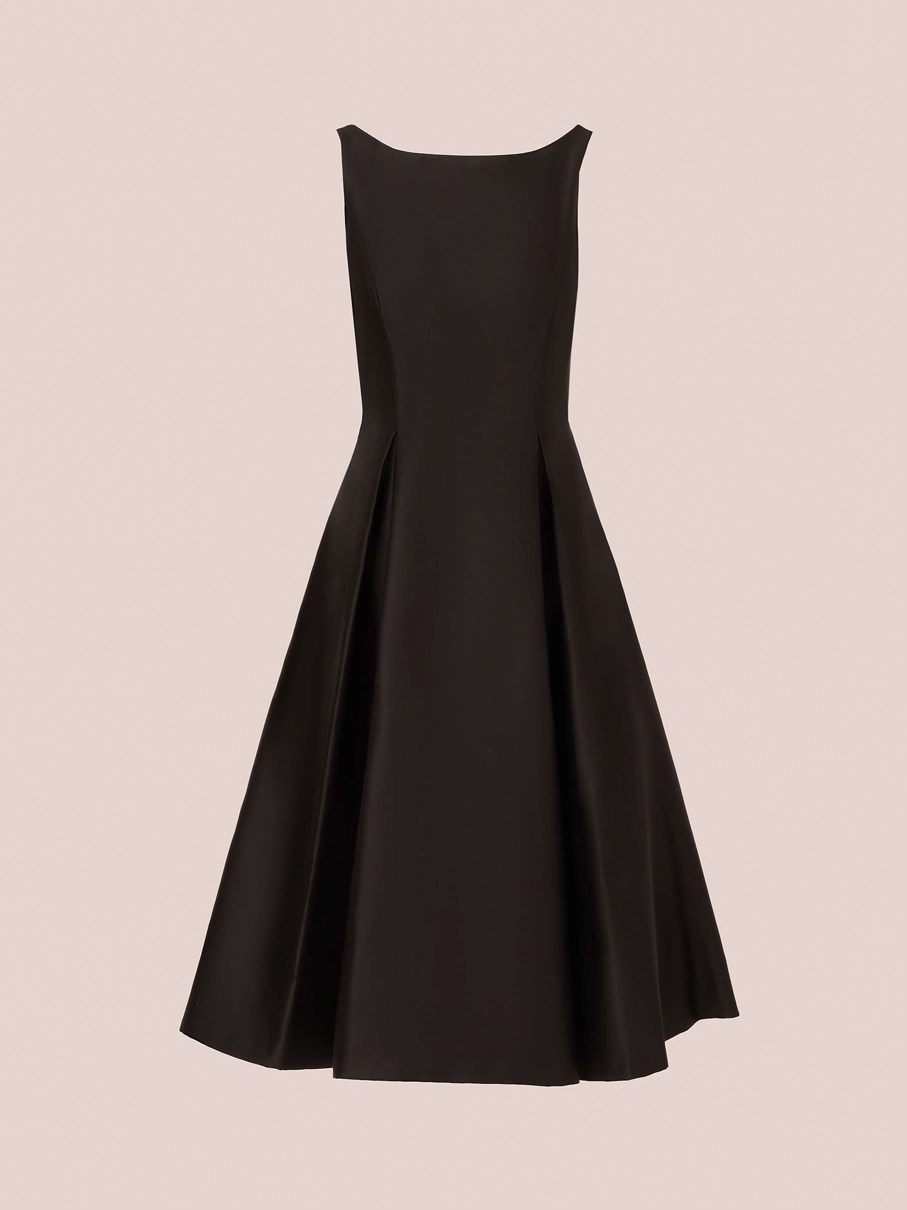 Buy Adrianna Papell Sleeveless Cocktail Dress, Black Online at johnlewis.com