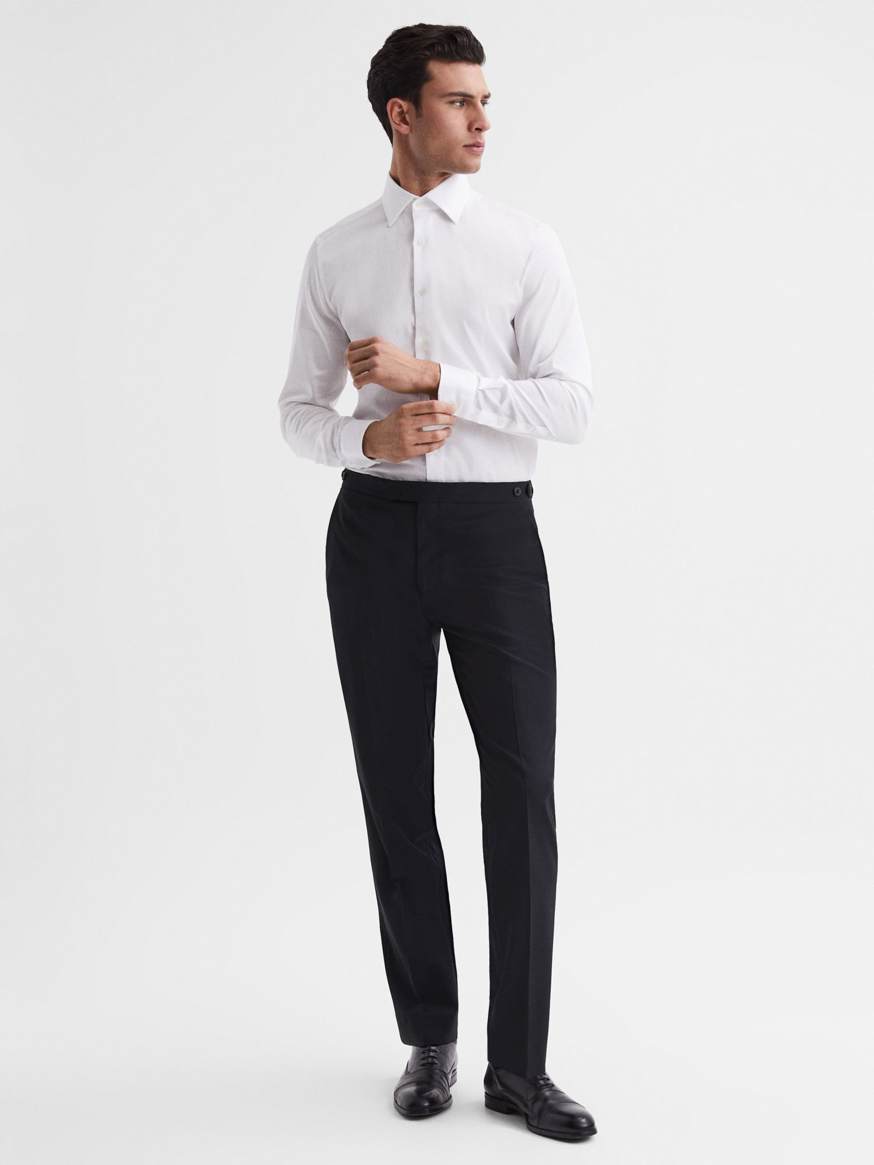 Buy Reiss Hope Modern Fit Wool Blend Travel Suit Trousers Online at johnlewis.com