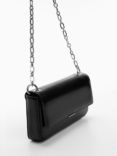 Mango Anita Detachable Chain Bag, Black