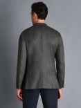 Charles Tyrwhitt Classic Fit Herringbone Wool Texture Blazer