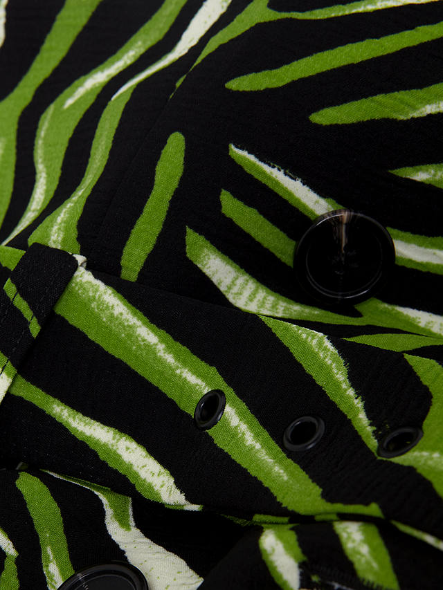 Phase Eight Trinny Zebra Trench Midi Dress, Multi