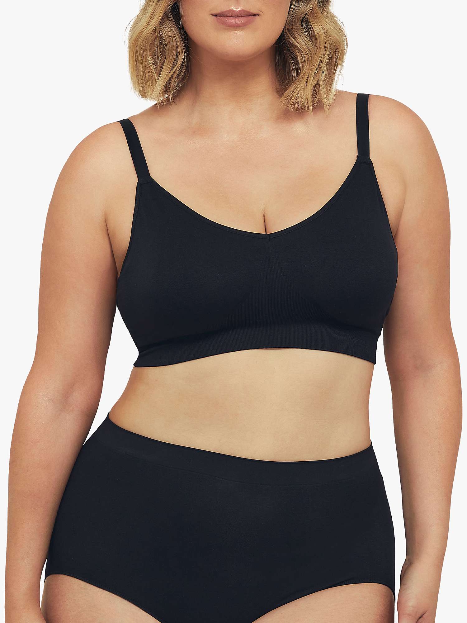 Buy Ambra Curvesque Non Wired Support Bra Online at johnlewis.com