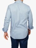 KOY Luxury Cotton Cashmere Blend Shirt, Light Blue