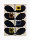 Orla Kiely Wild Rose Rug, Fawn