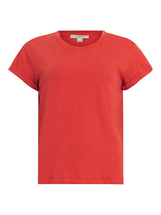AllSaints Anna Short Sleeve T-Shirt, Red