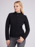 GUESS Recycled Quilted Jacket, Jet Black