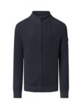 JOOP! Hardi Knitwear Zip Through Jacket, Dark Blue