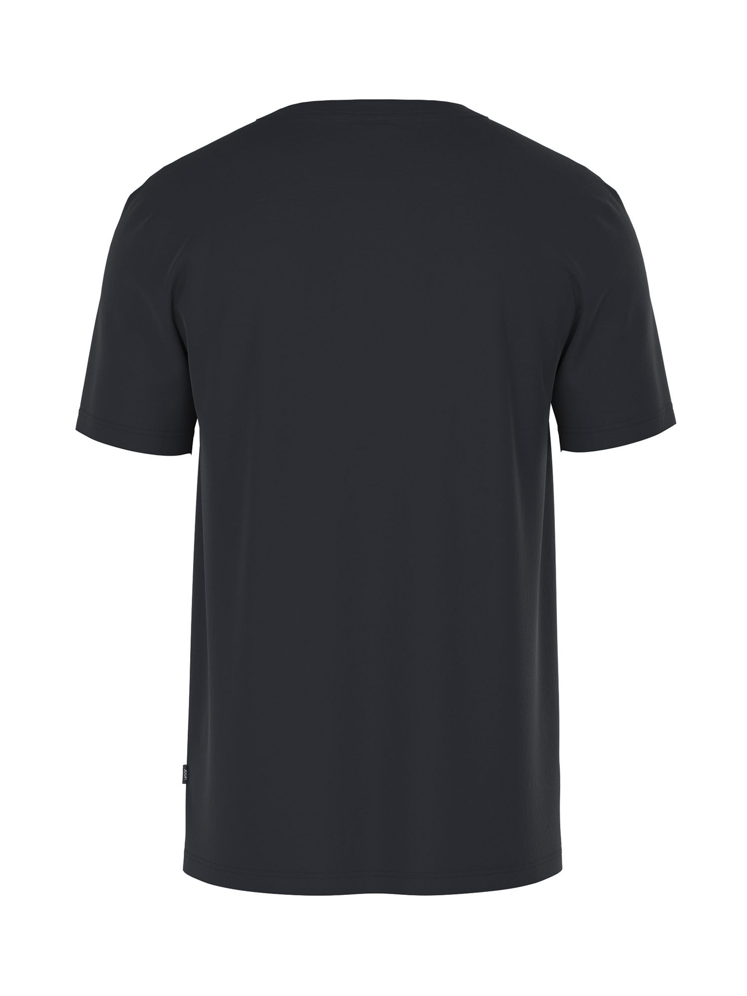 JOOP! Alerio Cornflower Print Short Sleeve T-shirt, Black at John Lewis ...