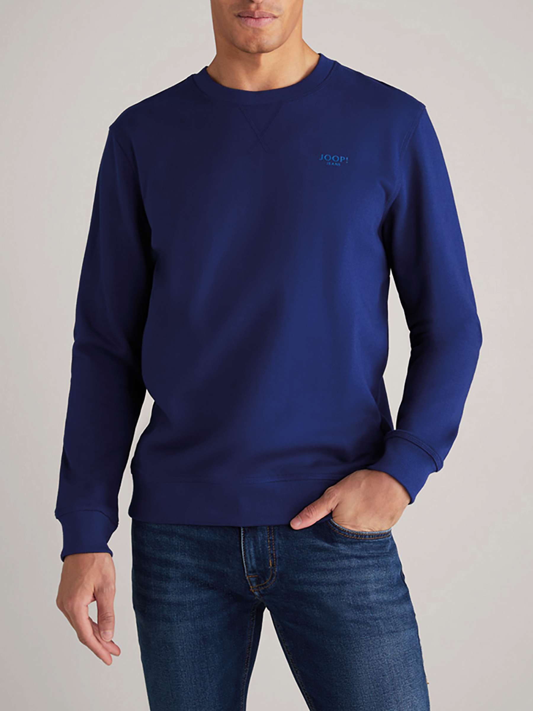 Buy JOOP! Salazar Sweatshirt, Navy Online at johnlewis.com
