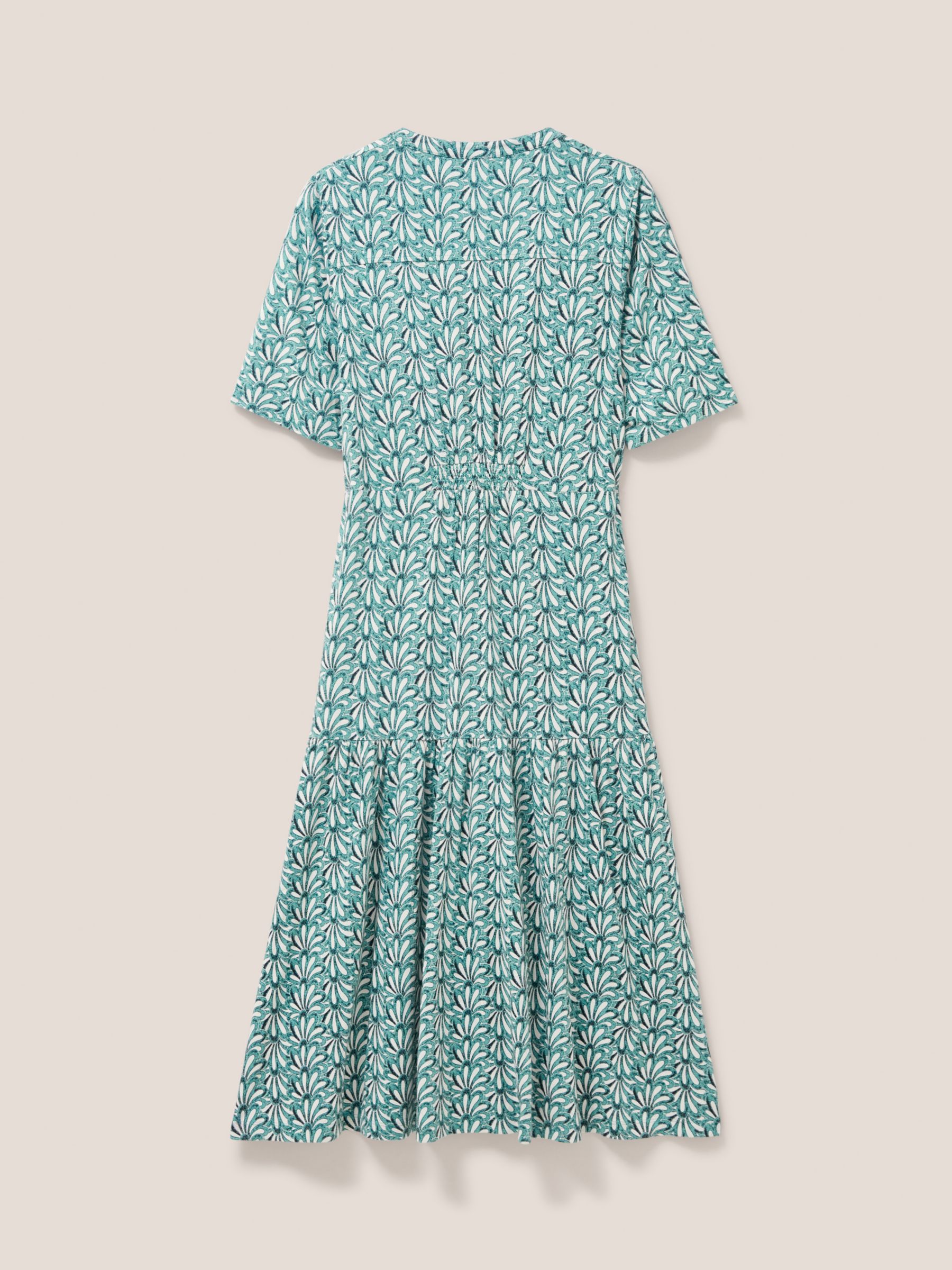 White Stuff Sabina Jersey Dress, Teal