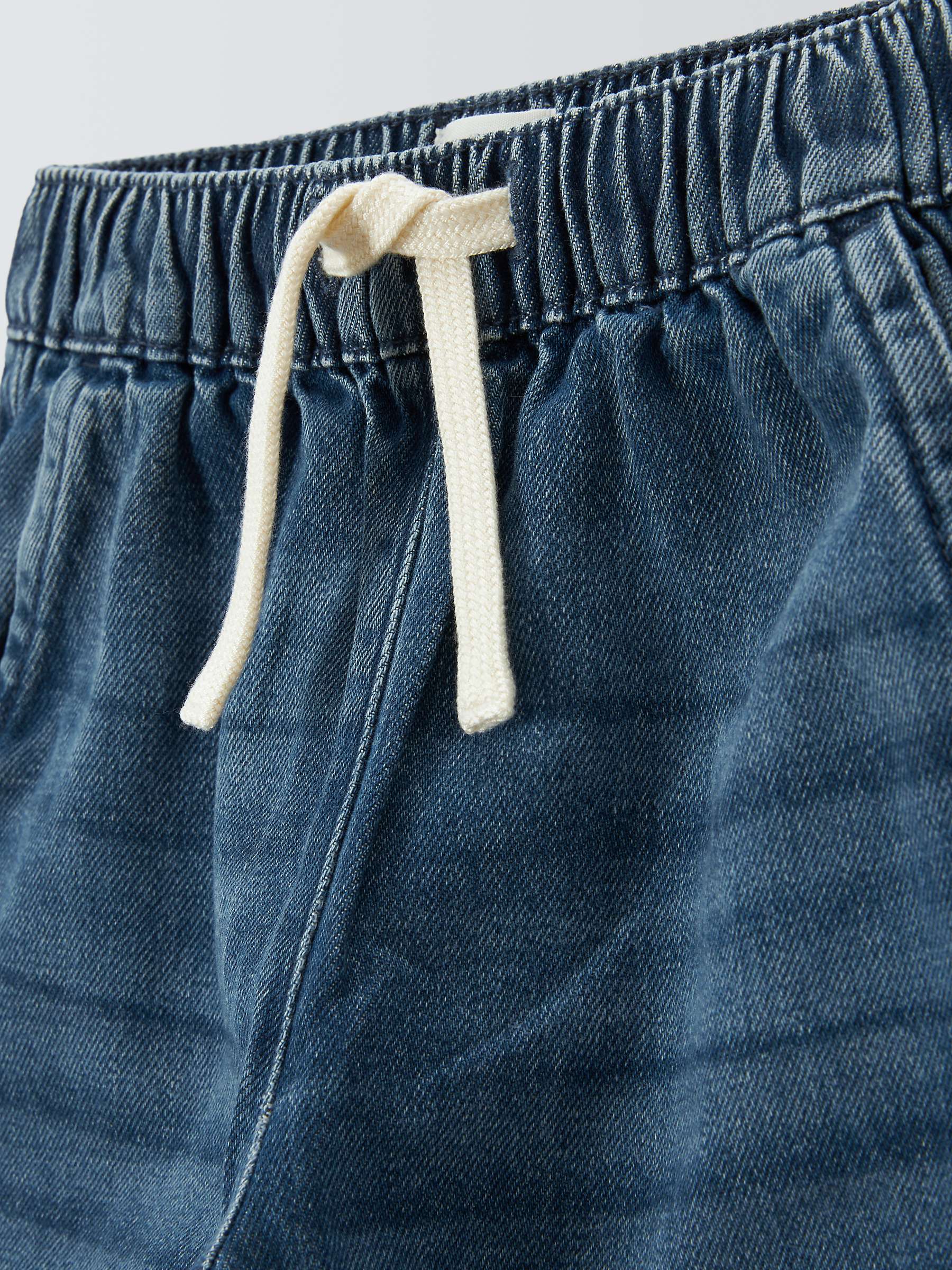 Buy John Lewis ANYDAY Boy's Denim Pull-On Trousers, Blue Online at johnlewis.com