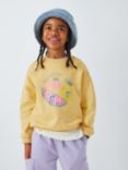 John Lewis ANYDAY Kids' Squeeze The Day Top, Yellow, Yellow
