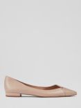 L.K.Bennett Cally Pointed Toe Flats, Fawn