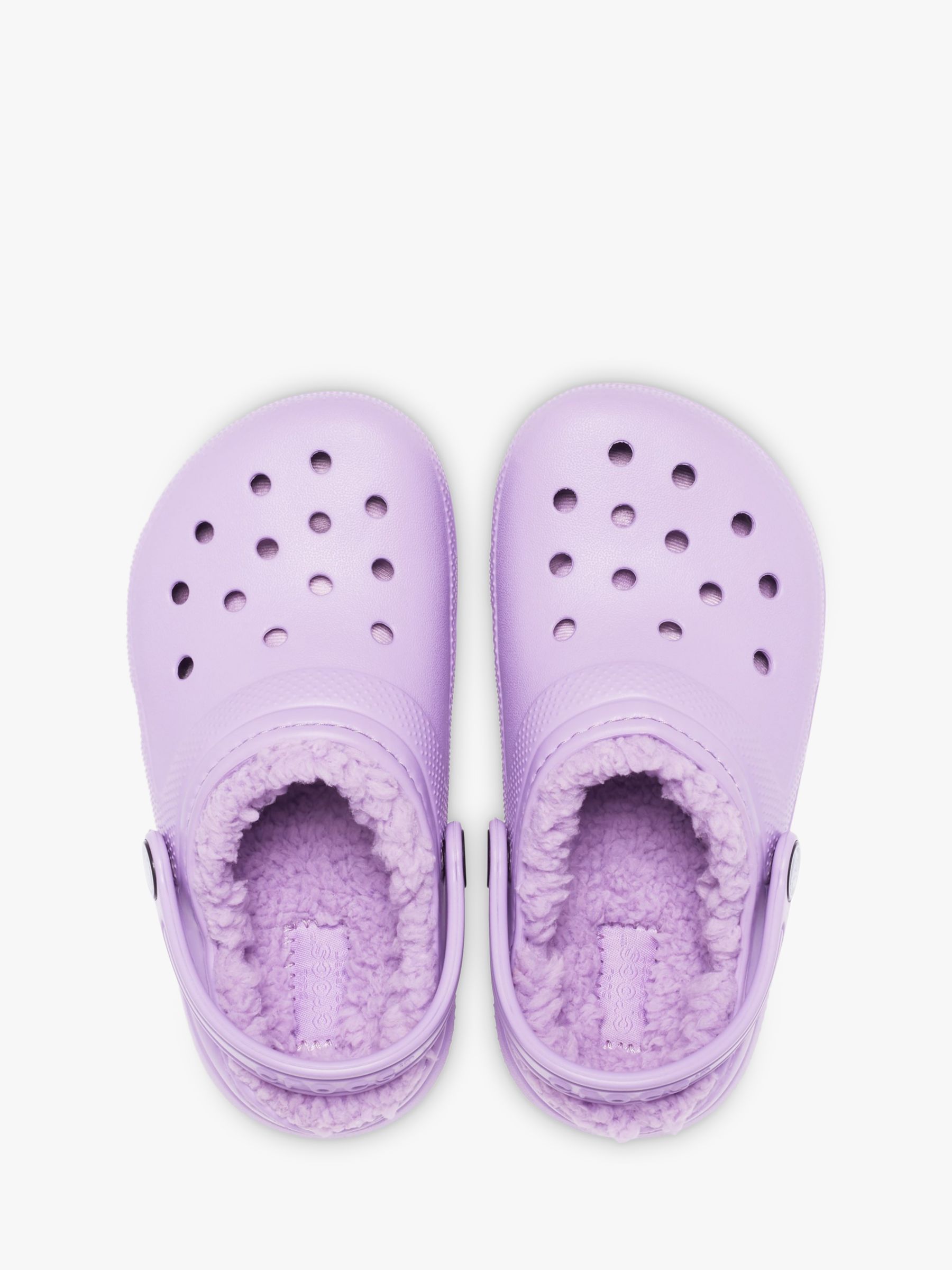 LV Crocs Charm Purple
