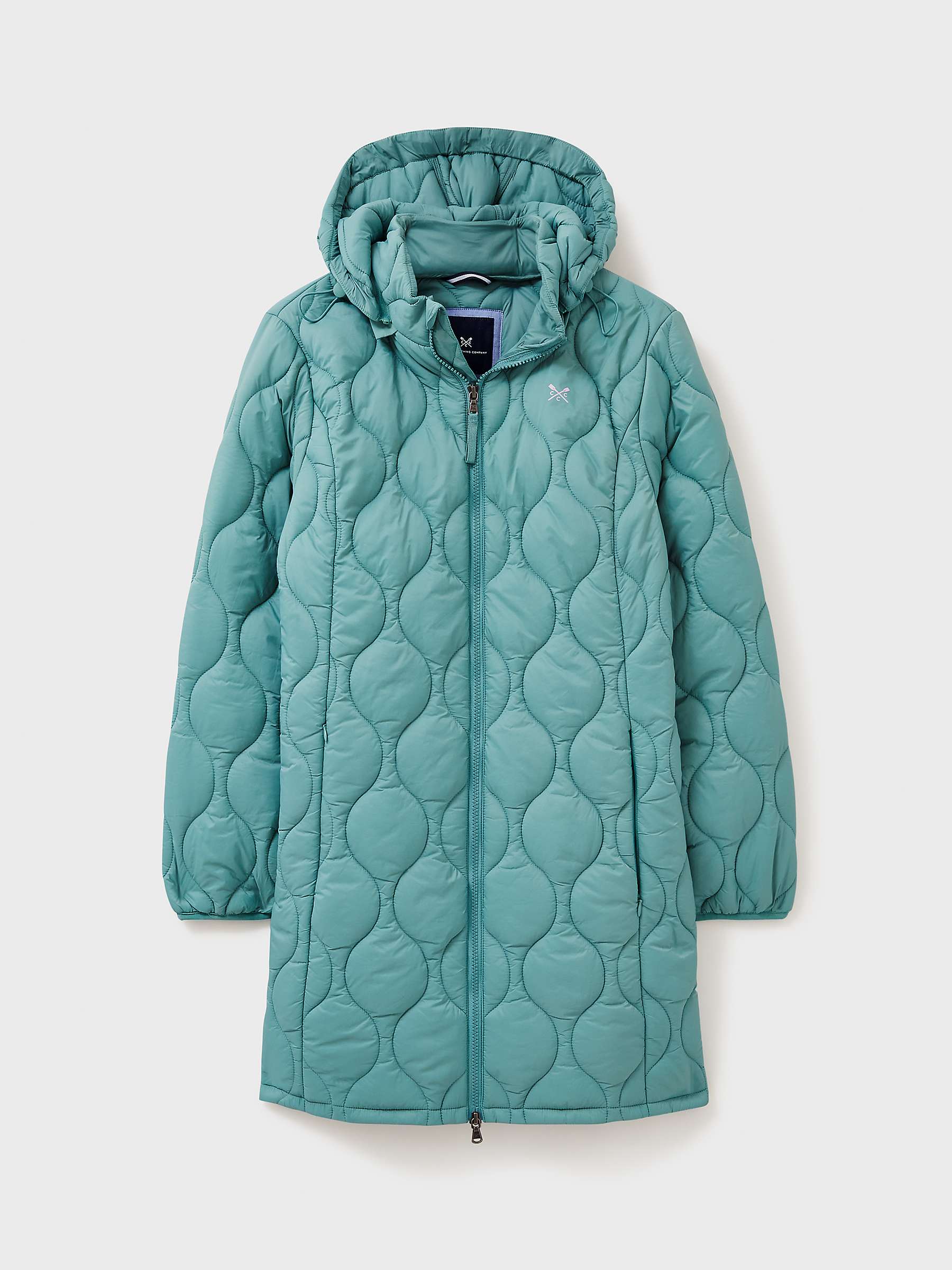 Buy Crew Clothing Lightweight Nylon Onion Quilting Coat Online at johnlewis.com