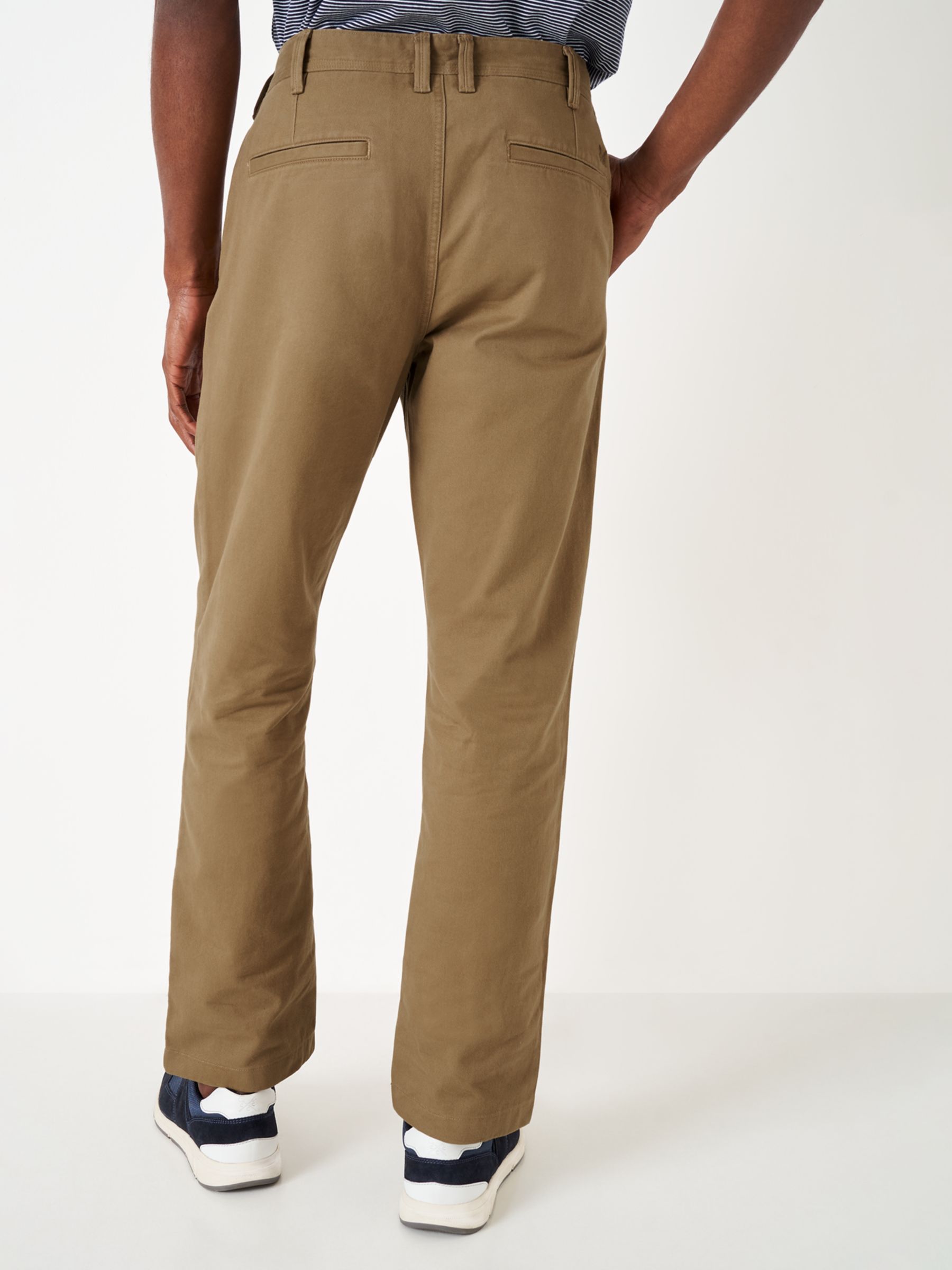Buy Crew Clothing Cotton Vint Chinos Online at johnlewis.com