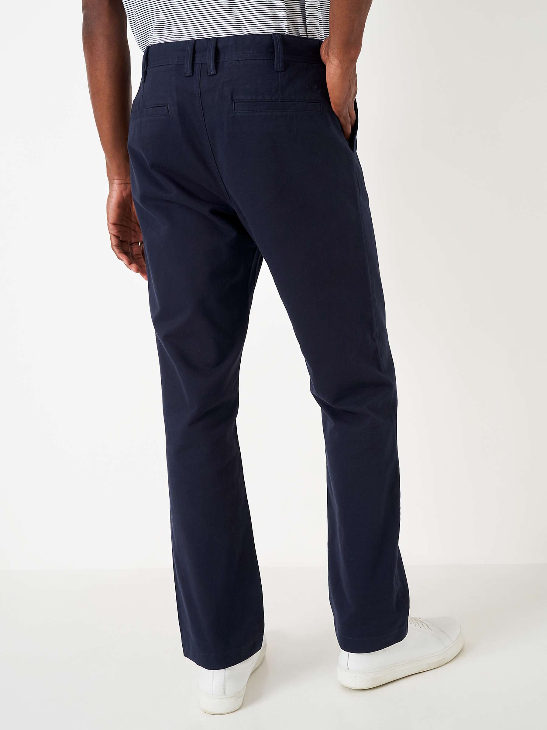 Buy Crew Clothing Cotton Vint Chinos Online at johnlewis.com