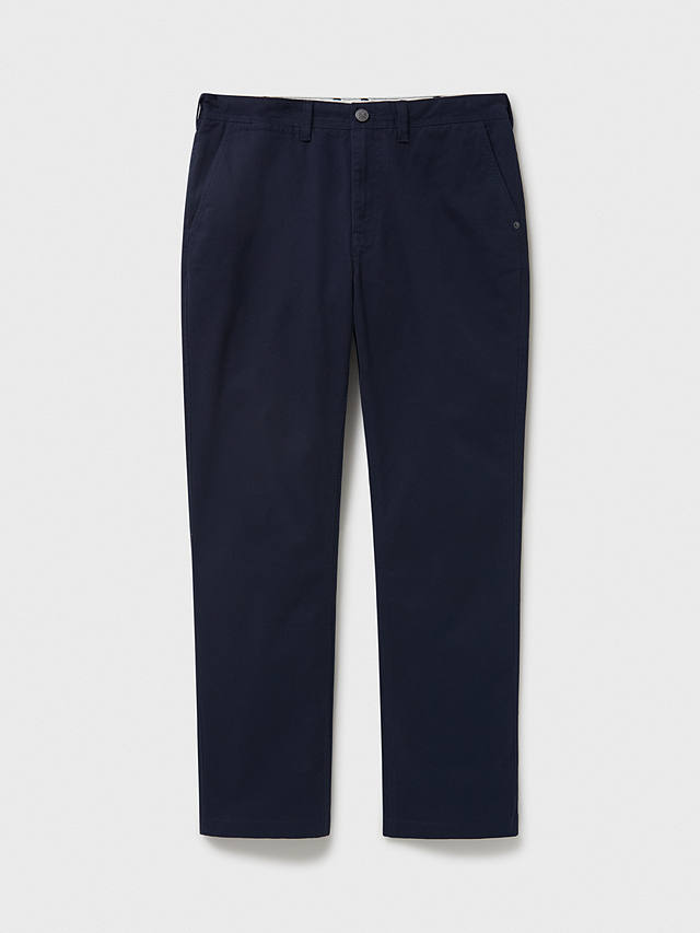 Crew Clothing Cotton Vint Chinos, Navy Blue