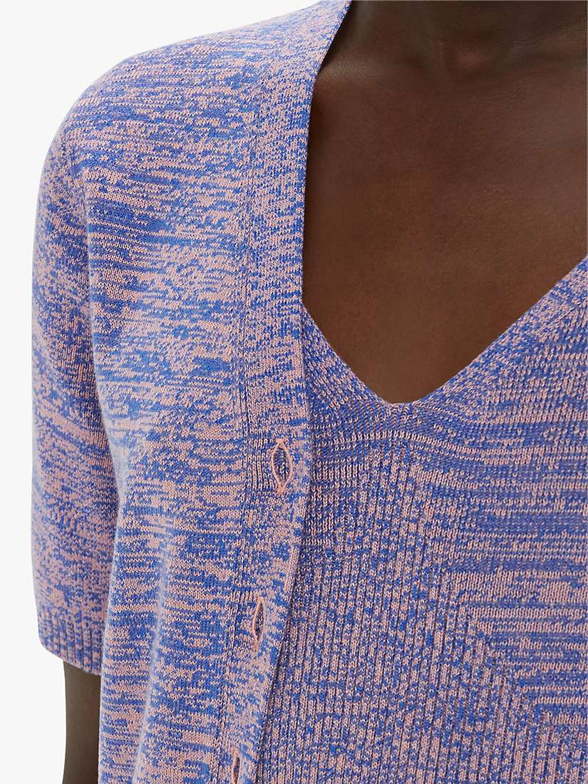Buy Whistles Space Dye Knitted Tank Top, Blue/Multi Online at johnlewis.com