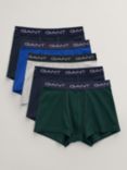 GANT Cotton Stretch Jersey Trunks, Pack of 5