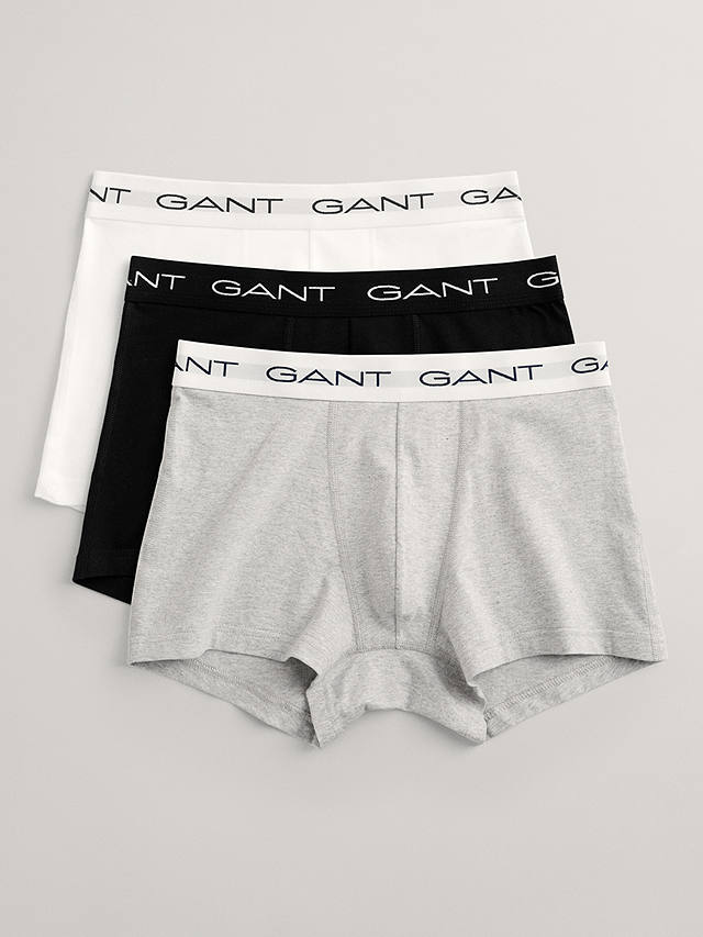 GANT Cotton Trunks, Pack of 3, Multi