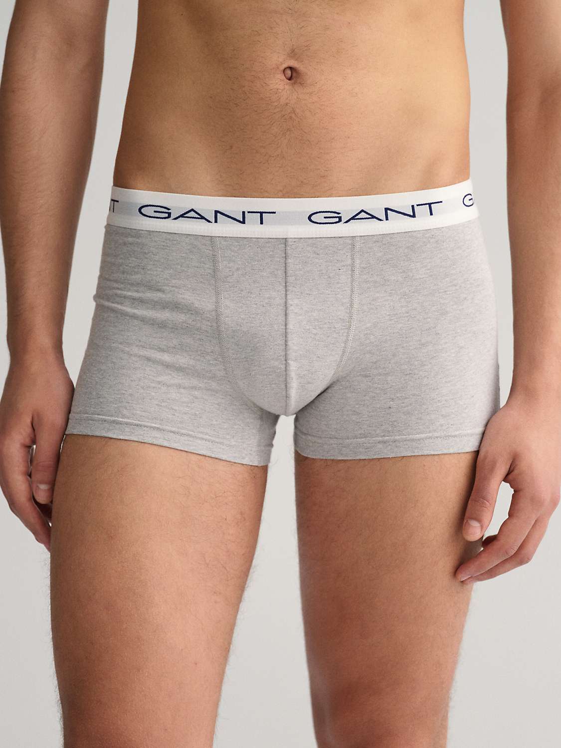 Buy GANT Cotton Trunks, Pack of 3, Multi Online at johnlewis.com